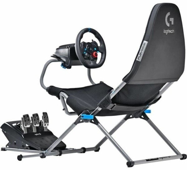 (EU) Игровое кресло Logitech Playseat Challenge, Чёрное