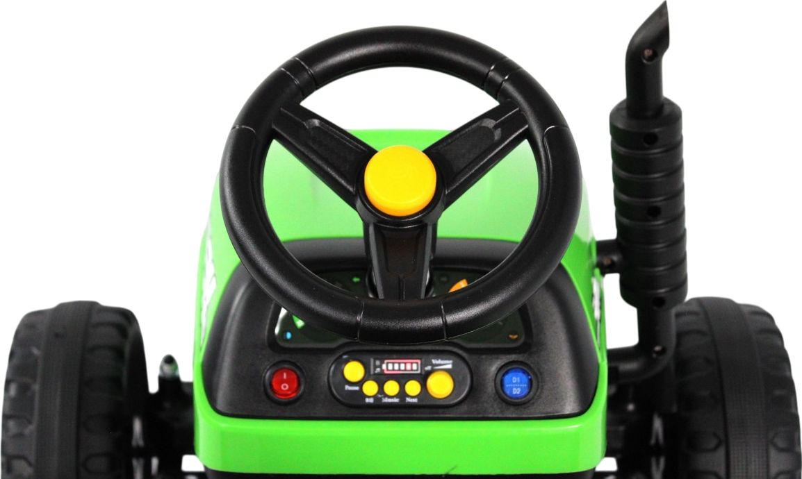 Детский электромобиль RiverToys K111KK зеленый