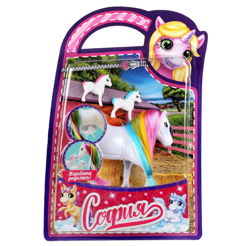 Аксессуары для кукол 29 см беременная лошадь с акс для Софии, блистер КАРАПУЗ в кор.24шт PET-HP-S-BB