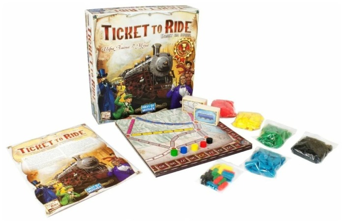 Настольная карточная игра Hobby World Ticket to Ride: Америка (1530)