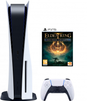 Sony PlayStation 5 (PS5, CFI-1216A, EU) + игра Elden Ring Launch Edition