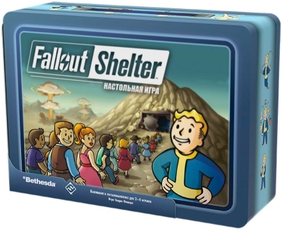 (EU) Настоьная игра Hobby World Fallout Shelter. Настоьная игра Hobby World