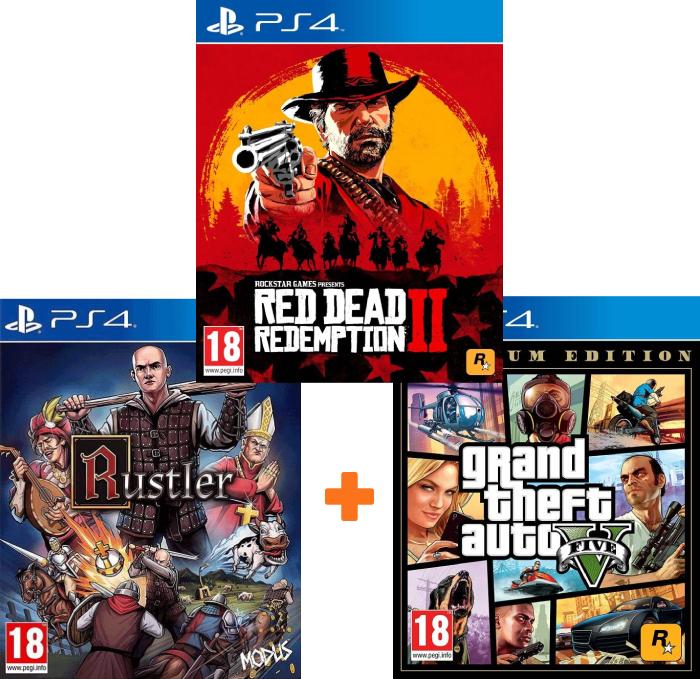 PS4 Grand Theft Auto V Premium Online Edition Red PS4 Grand Theft Auto V Premium Online Edition Red