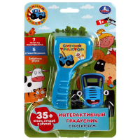 Интерактивный градусник СИНИЙ ТРАКТОР 35 песен,стихов и звуков.проектор.блист Умка в кор.72шт HT1172-R1