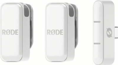(EU) Беспроводная петличная система Rode Wireless Micro White, ультракомпактная