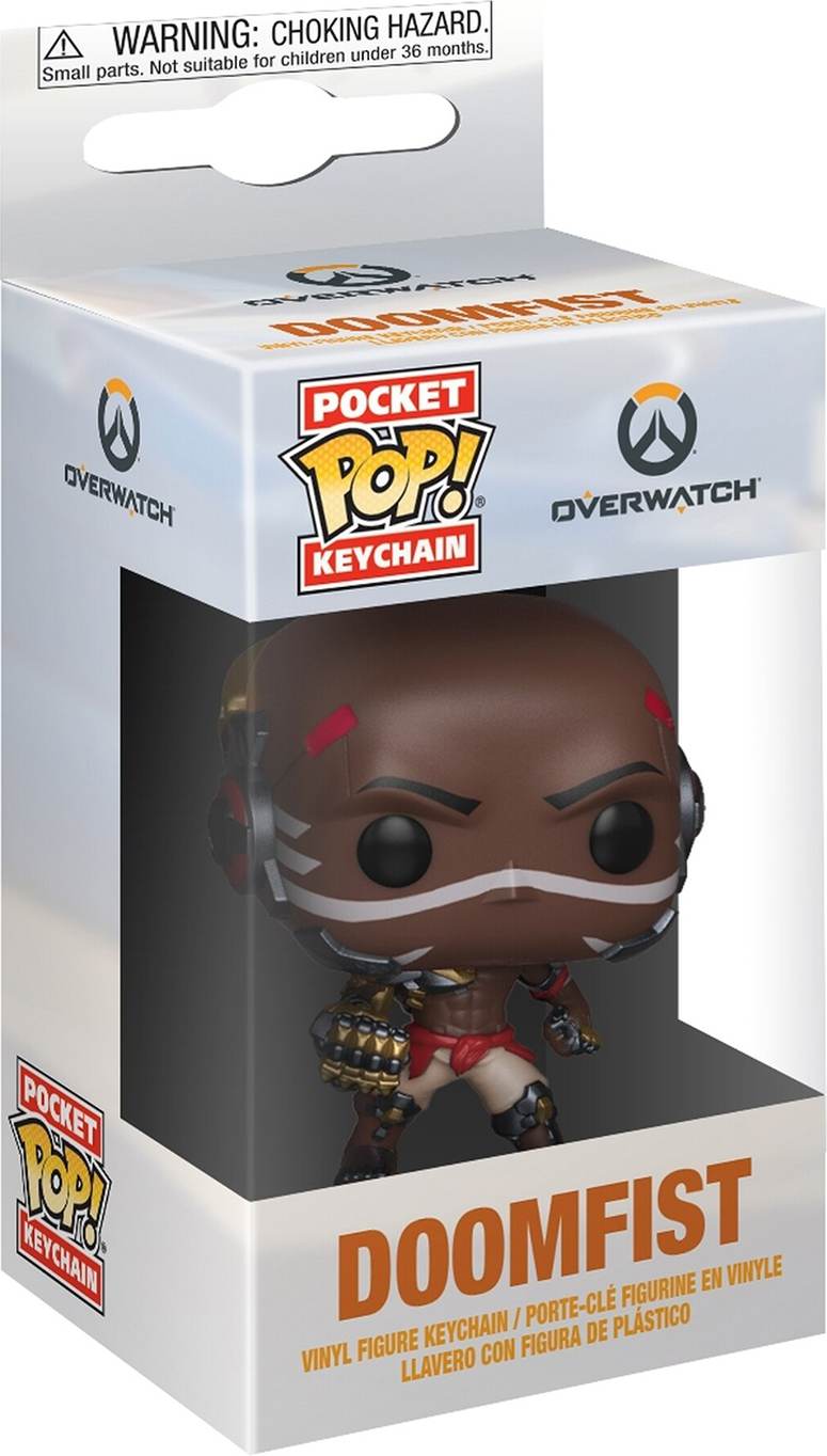 Брелок для ключей Funko Pocket POP! Keychain: Overwatch: Doomfist (37441-PDQ)