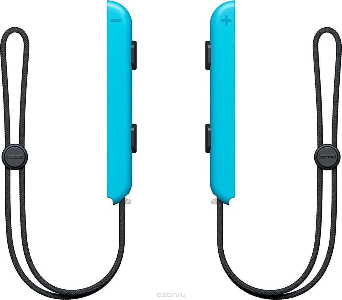 Ремешок для Joy-Con (неоновый синий)