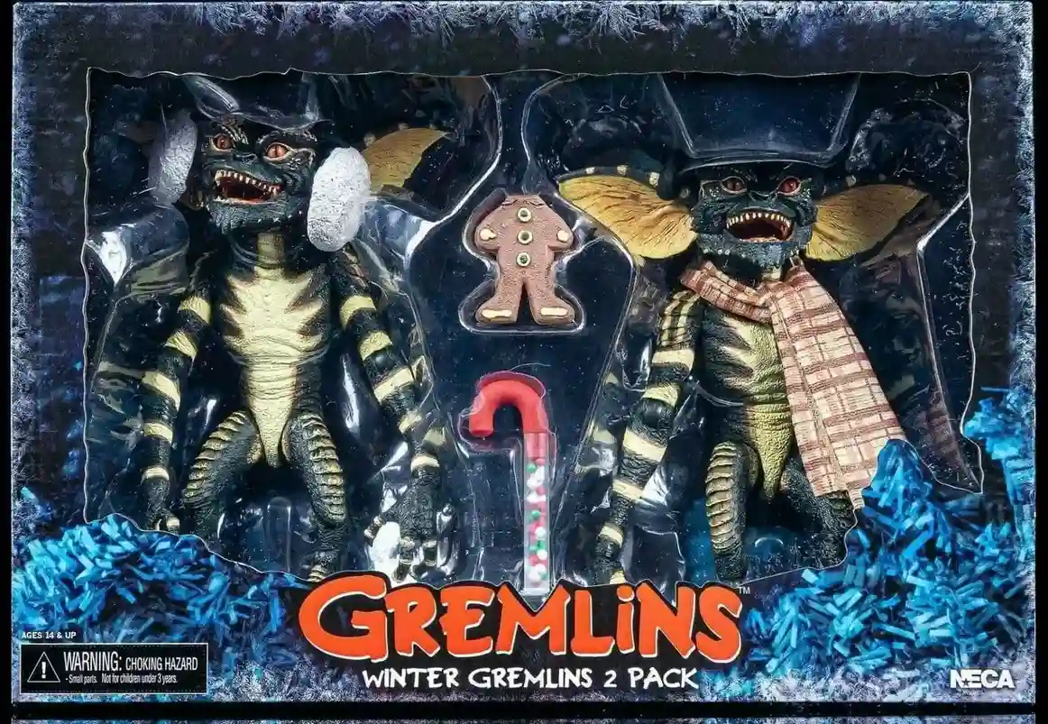 Набор фигурок NECA Gremlins - Winter Gremlins 2 Pack Scene 1
