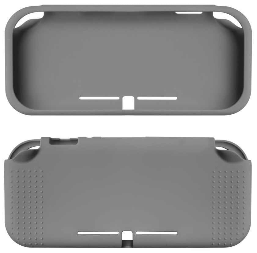 Защитный силиконовый чехол для Nintendo Switch Lite (серый)