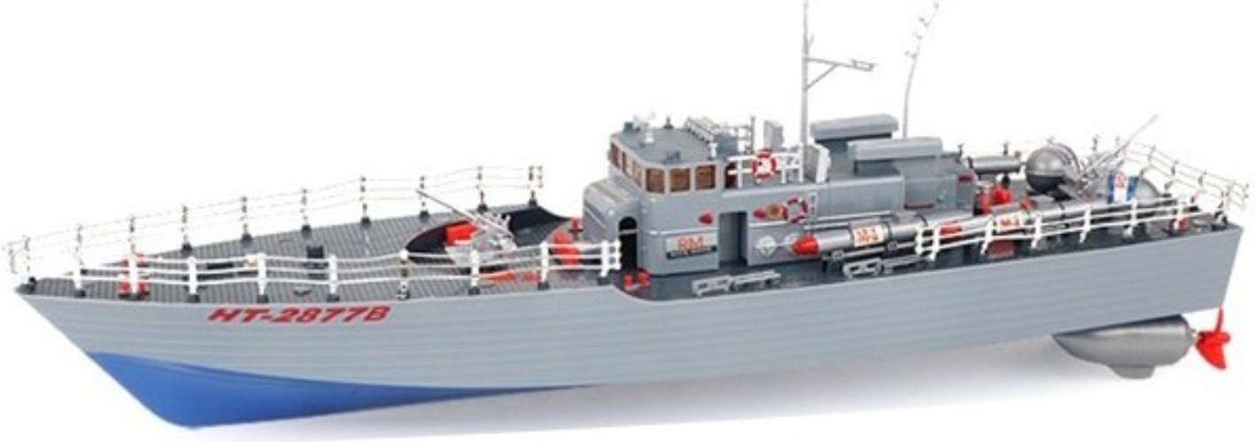 Радиоуправляемая модель Heng Tai  Торпедный катер 2877B