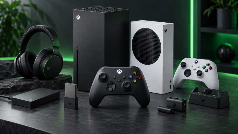 Стартовый набор для Xbox Series X|S — необходимые и необязательные аксессуары