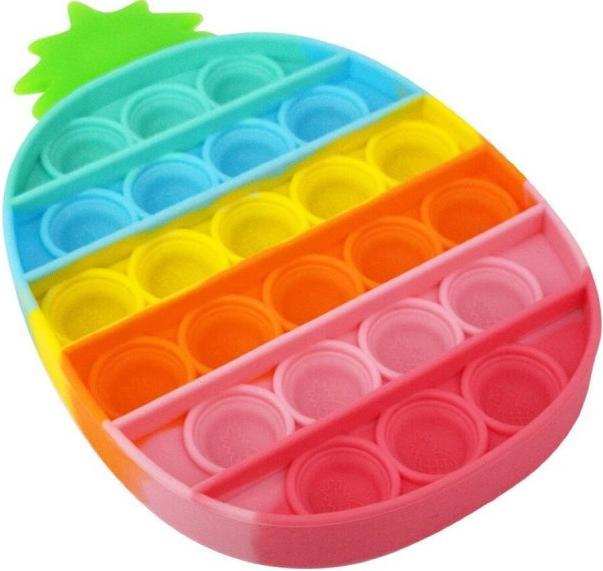 Игрушка POP IT Ананас (10х16см) антистресс (тактильная, сенсорная)