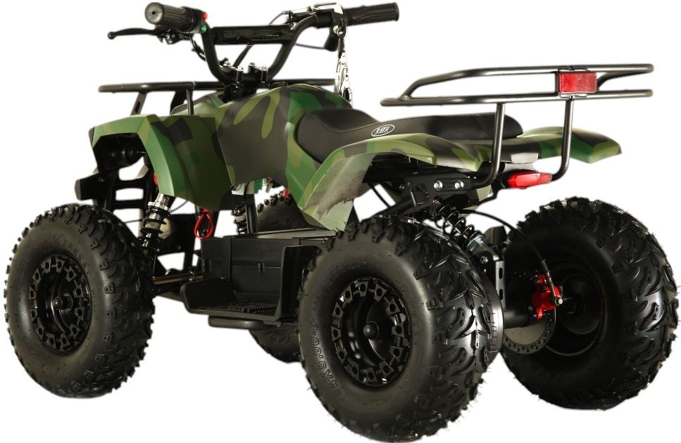 Детский электроквадроцикл RiverToys (TIKI-LUX-GREEN-CAMOUFLAGE) зеленый камуфляж