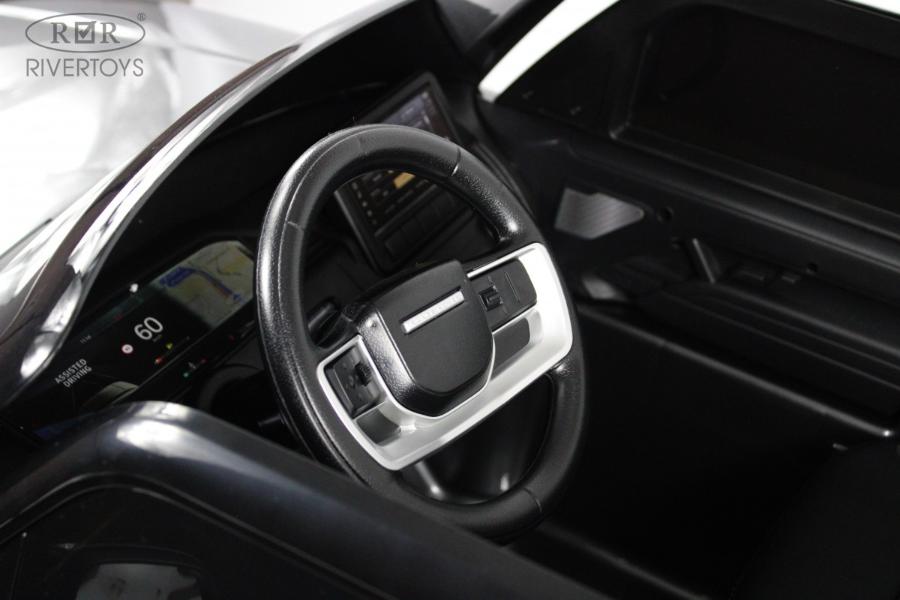 Детский электромобиль RiverToys Y999YY серый глянец