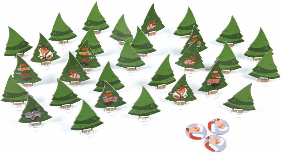 Настольная игра ZVEZDA Красная Шапочка против Серого Волка, детская, ZV-8765