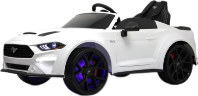 Детский электромобиль RiverToys Ford Mustang GT (A222MP) белый
