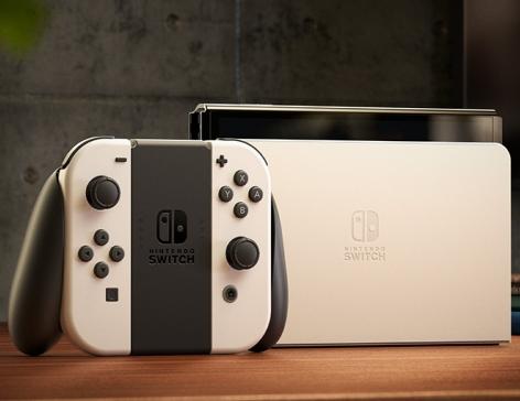 Nintendo Switch OLED 64GB (белый)