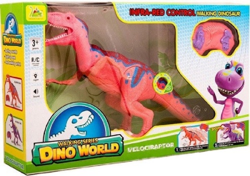 Радиоуправляемый робот Dinosaurs'Island Toys динозавр Велоцираптор (RS6134A)