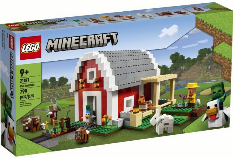 (EU) Конструктор LEGO Minecraft Красный Амбар (21187)