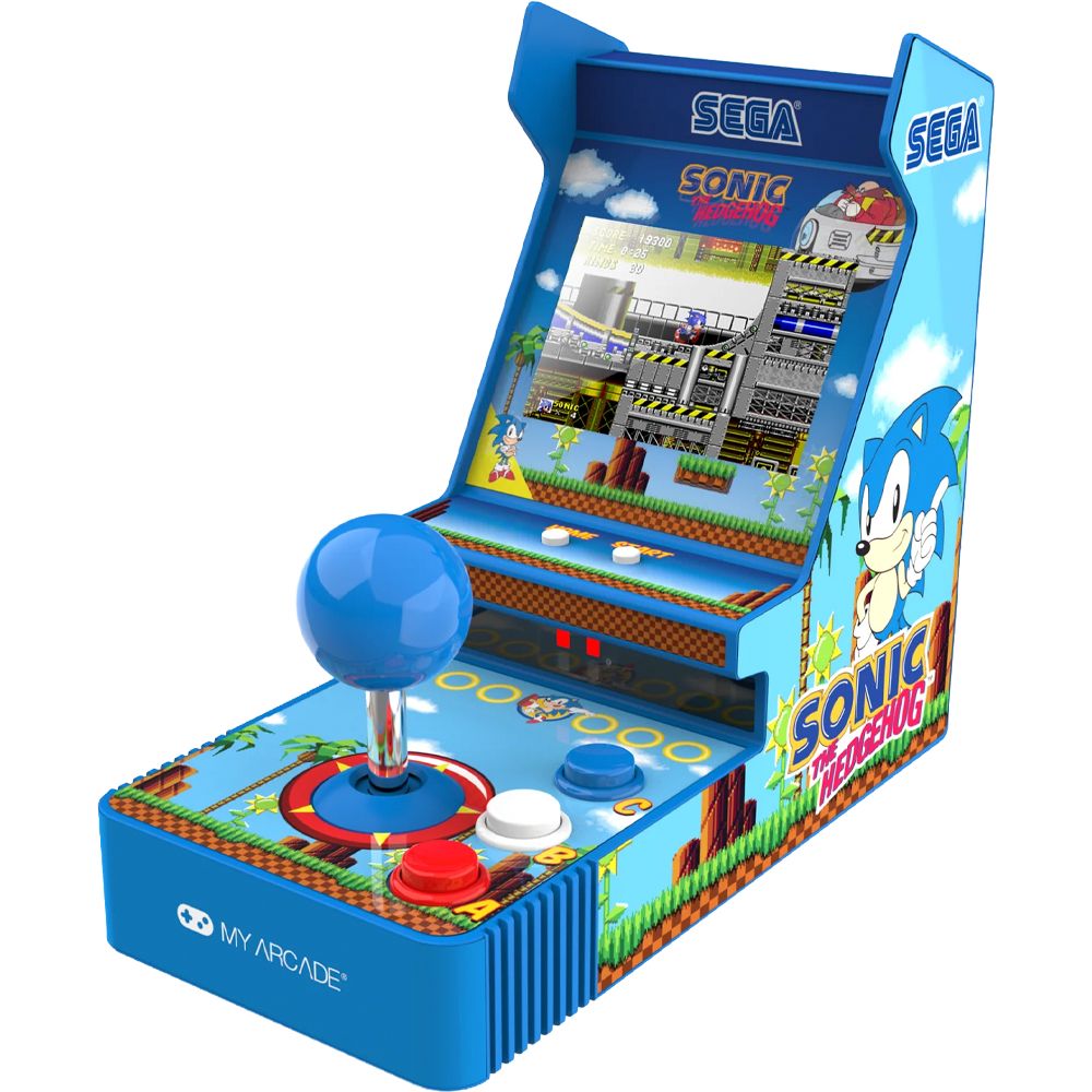 Аркадная игровая ретро приставка консоль My Arcade Sonic the Hedgehog Joystick Player