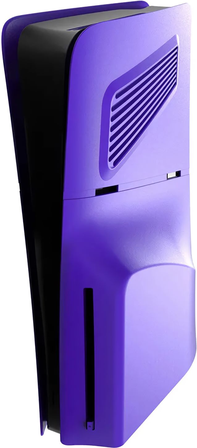 Боковые сменные панели для PS5 Slim (Galactic Purple)