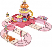 Игровой набор Fenfa "Город хомяков" Розовый хомяк и кафе (1619D)