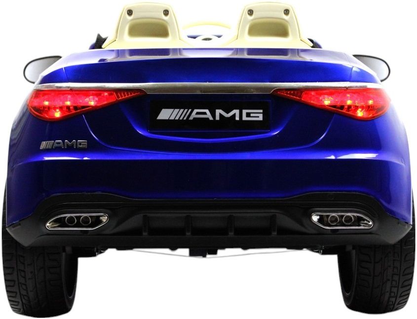 Детский электромобиль RiverToys (М333БХ-BLUE-GLANEC) синий глянец