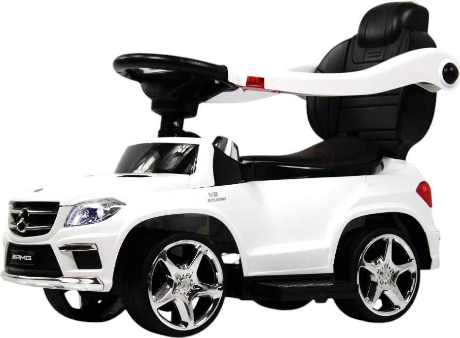Детский толокар Mercedes-Benz GL63 RiverToys (A888AA-H) (белый)