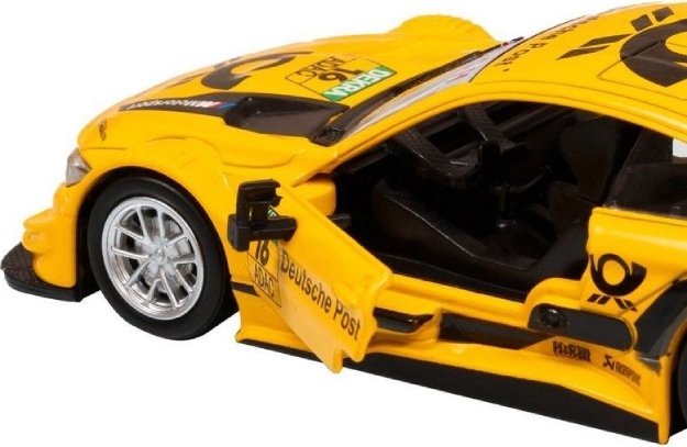 Машина АВТОПАНОРАМА BMW M4 (жёлтый) (JB1251211)