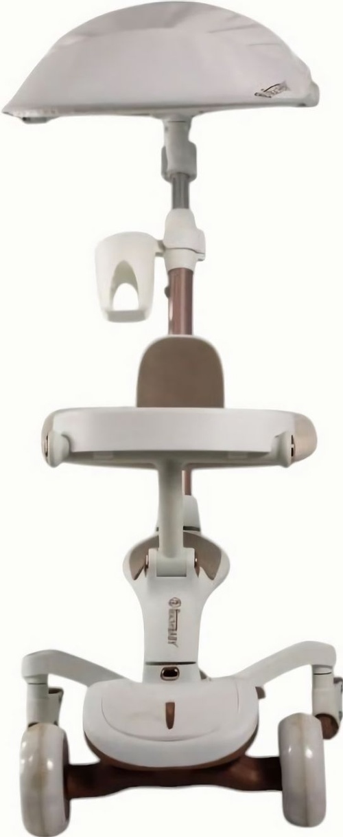 Детский cамокат-беговел RiverToys (HB-111-A) (белый)