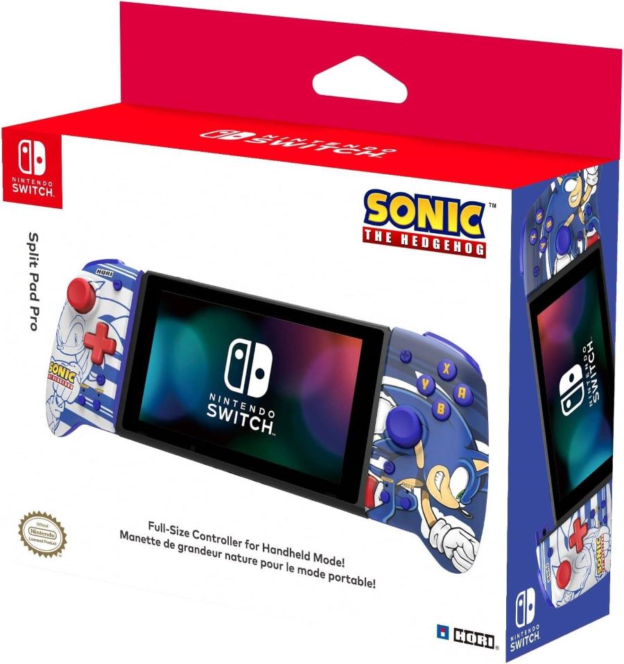 Контроллеры HORI Split Pad Pro (Sonic) для консоли Switch (NSW-358U)