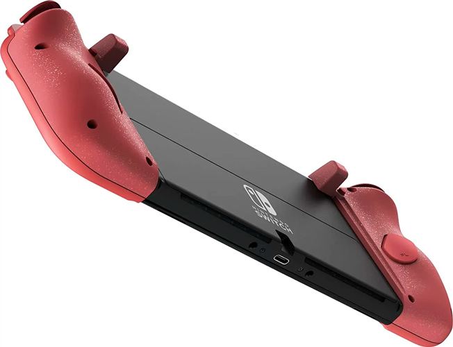 Контроллеры HORI Split Pad Compact Apricot Red (Абрикосовый красный) для Nintendo Switch (NSW-398U)