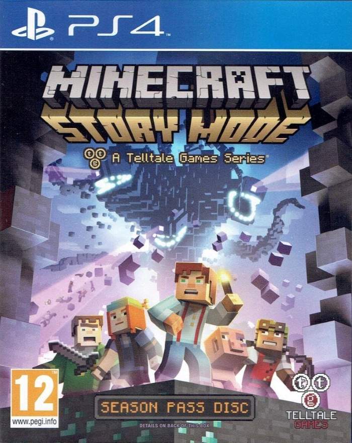 Игра Minecraft: Story Mode (PS4, русская версия) Б/У
