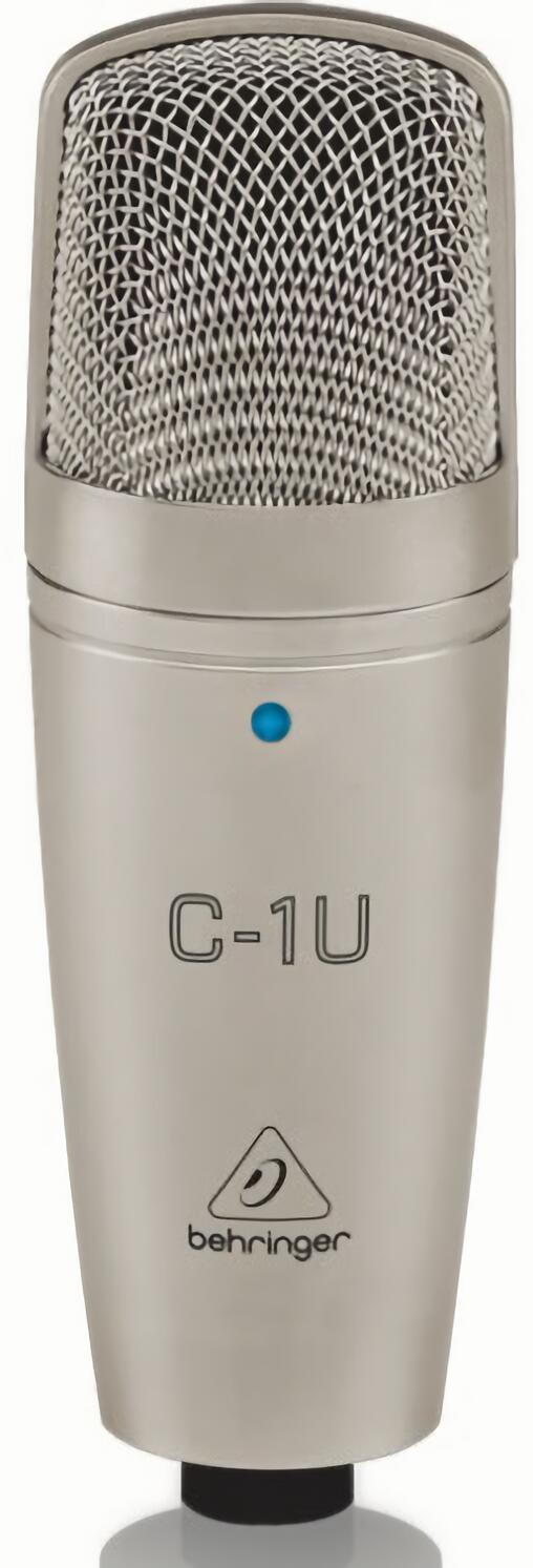 

(EU) Студийный конденсаторный микрофон Behringer C-1U, кардиоидный, USB