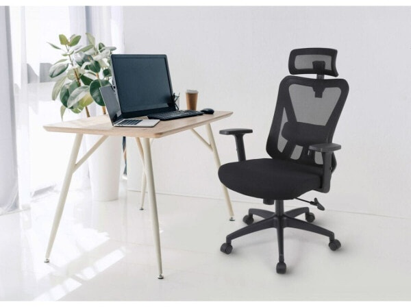 (EU) Офисный стул Activejet T5 BLACK, 265249366, Чёрный