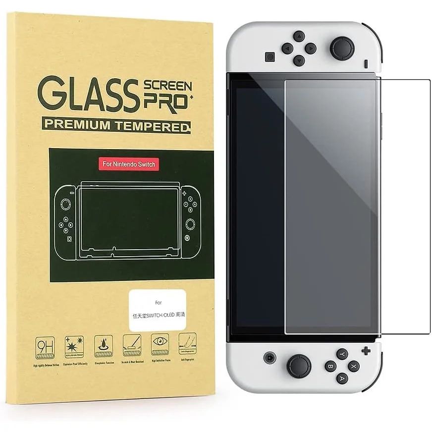 Защитное стекло для Nintendo Switch OLED Glass Screen PRO (3 шт.)