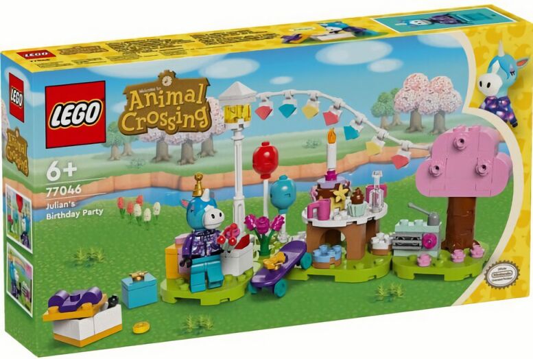 (EU) Конструктор LEGO Animal Crossing Вечеринка по случаю дня рождения Джимми (77046)