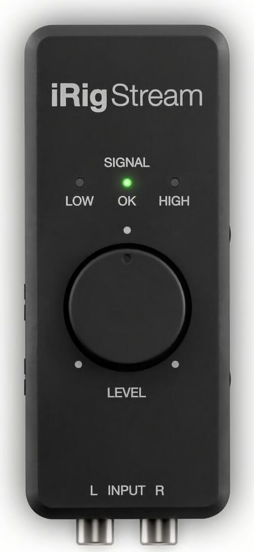 (EU) Аудиоинтерфейс IK Multimedia iRig Stream, 24 бит/48 кГц, для стриминга и подкастов