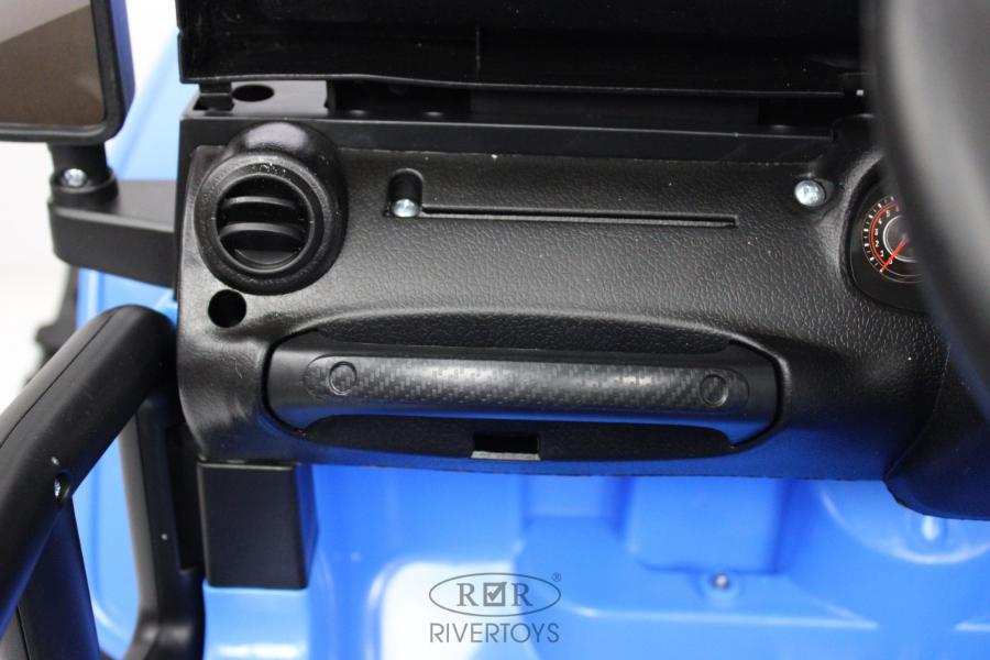 Детский электромобиль RiverToys T222TT 4WD синий