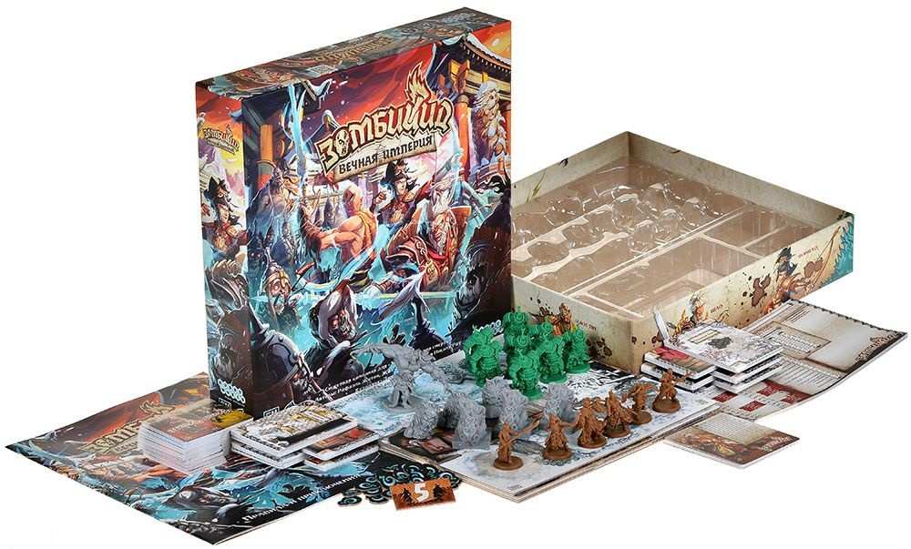 (EU) Настольная игра Hobby World Зомбицид: Белая смерть. Вечная империя (доп)