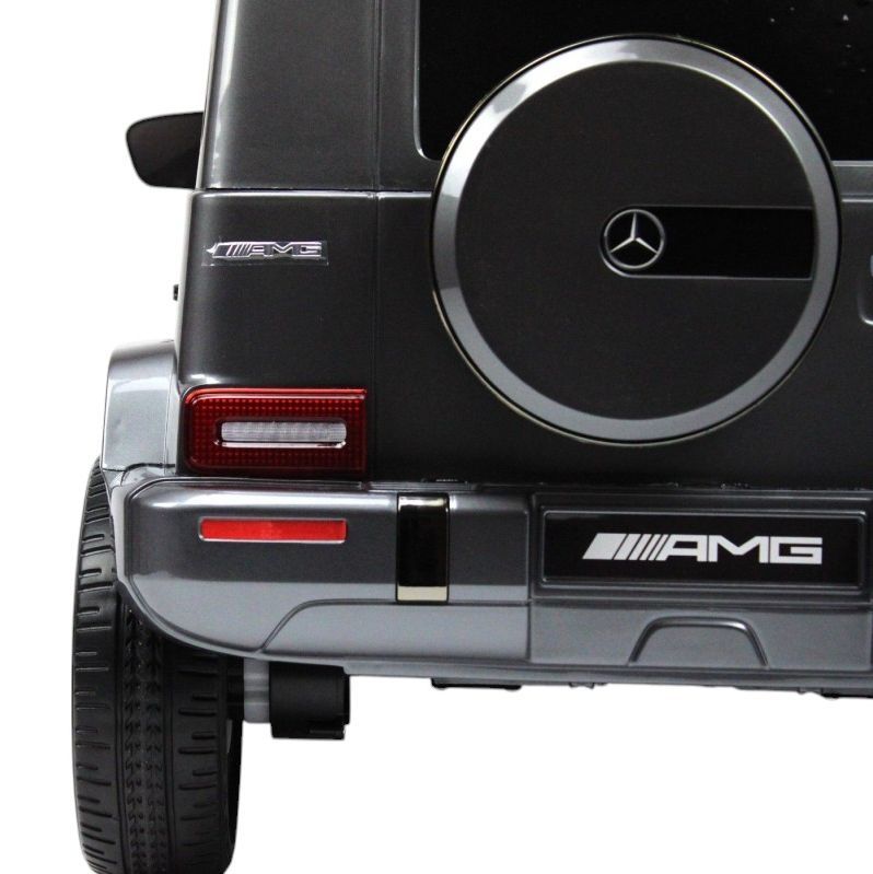 Детский электромобиль RiverToys Mercedes-Benz G63 (T999TT-SILVER-GLANEC     ) серый глянец