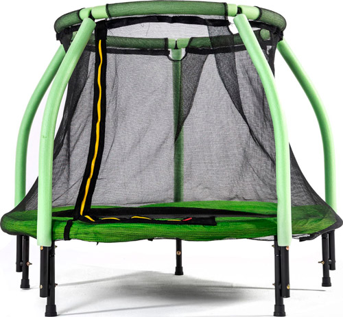 Батут DFC JUMP KIDS 48 зеленый, сетка (120cм) 48INCH-JD-LG