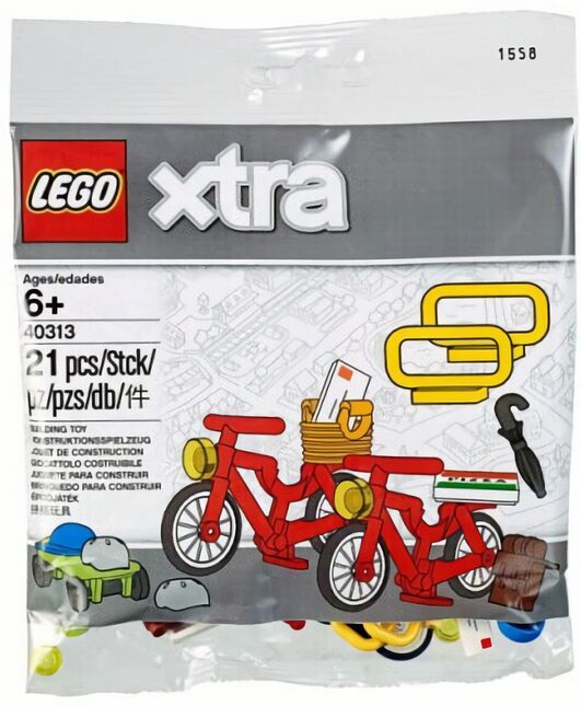 (EU) Конструктор LEGO Xtra Велосипеды и аксессуары (40313)