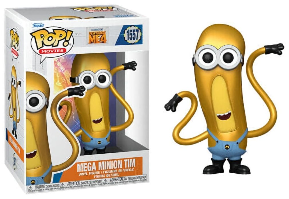 (CN) Фигурка Funko Pop! Movies: Despicable Me 4 - Mega Minion Tim (1557)