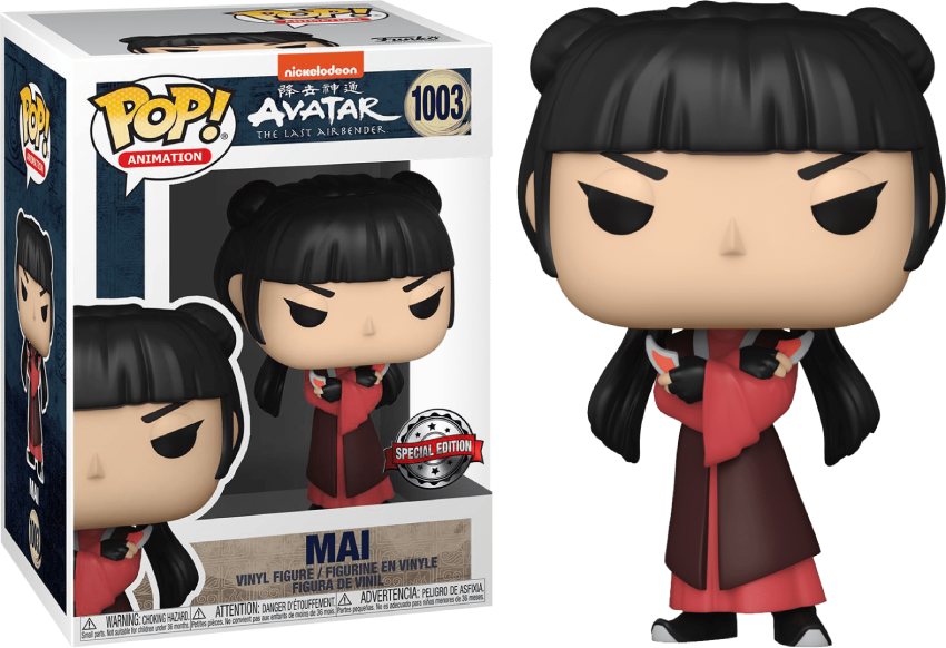 Фигурка Funko POP! Vinyl: Animation: Avatar The Last Airbender: Mai w/Knives Эксклюзив (57237)