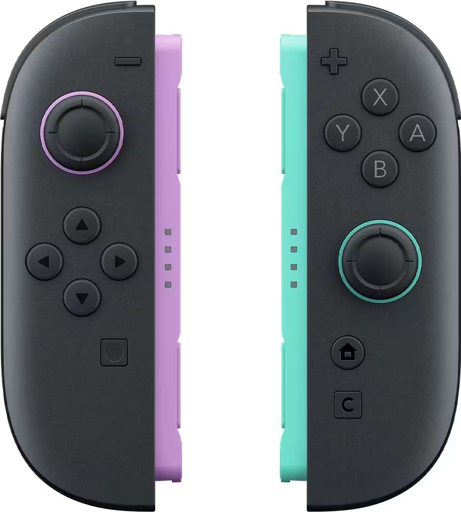Два контроллера Joy-Con 2 Светло-фиолетовый/Светло-зеленый