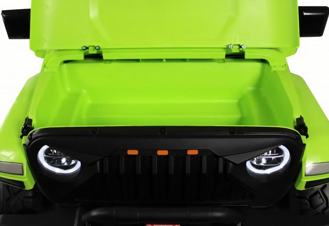 Детский электромобиль Jeep A222AA зеленый