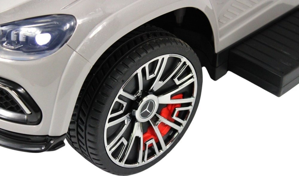 Детский толокар Mercedes-Benz GLS 600 RiverToys (Z003ZZ-B) (серый)