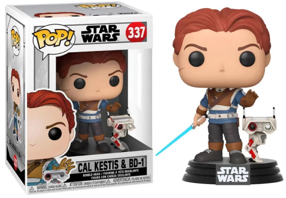 (EU) Фигурка Funko POP! Star Wars: Cal Kestis & BD-1 (337)