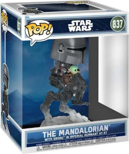 

(EU) FUNKO Rides Deluxe: Star Wars: The Mandalorian Grogu-Mandalorian w/Grogu (Imperial Remnant AT